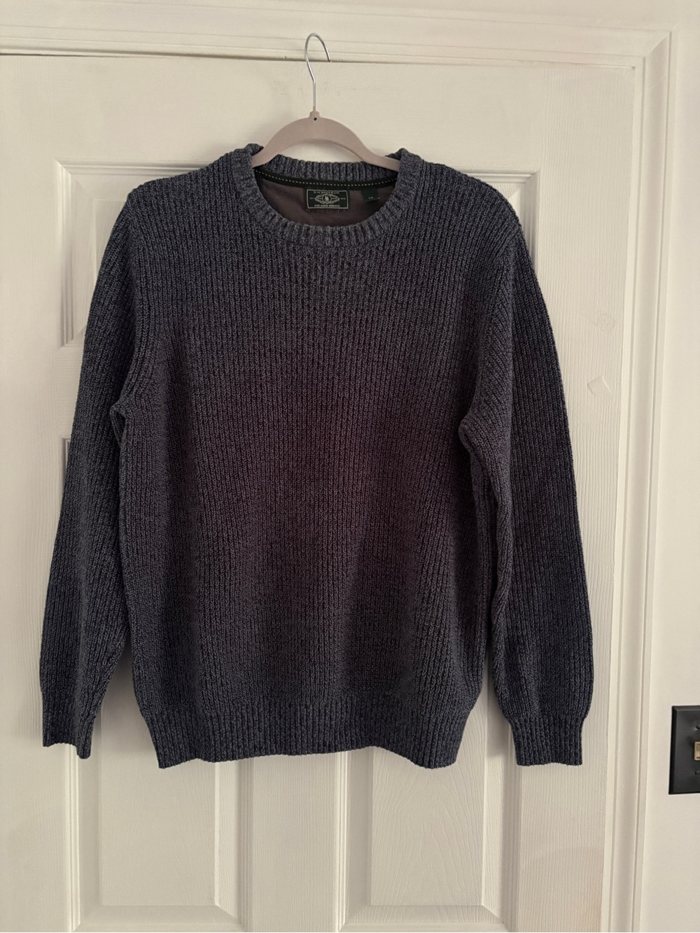 G.H. Bass & Co. Men's Charcoal Crewneck Sweater #0015